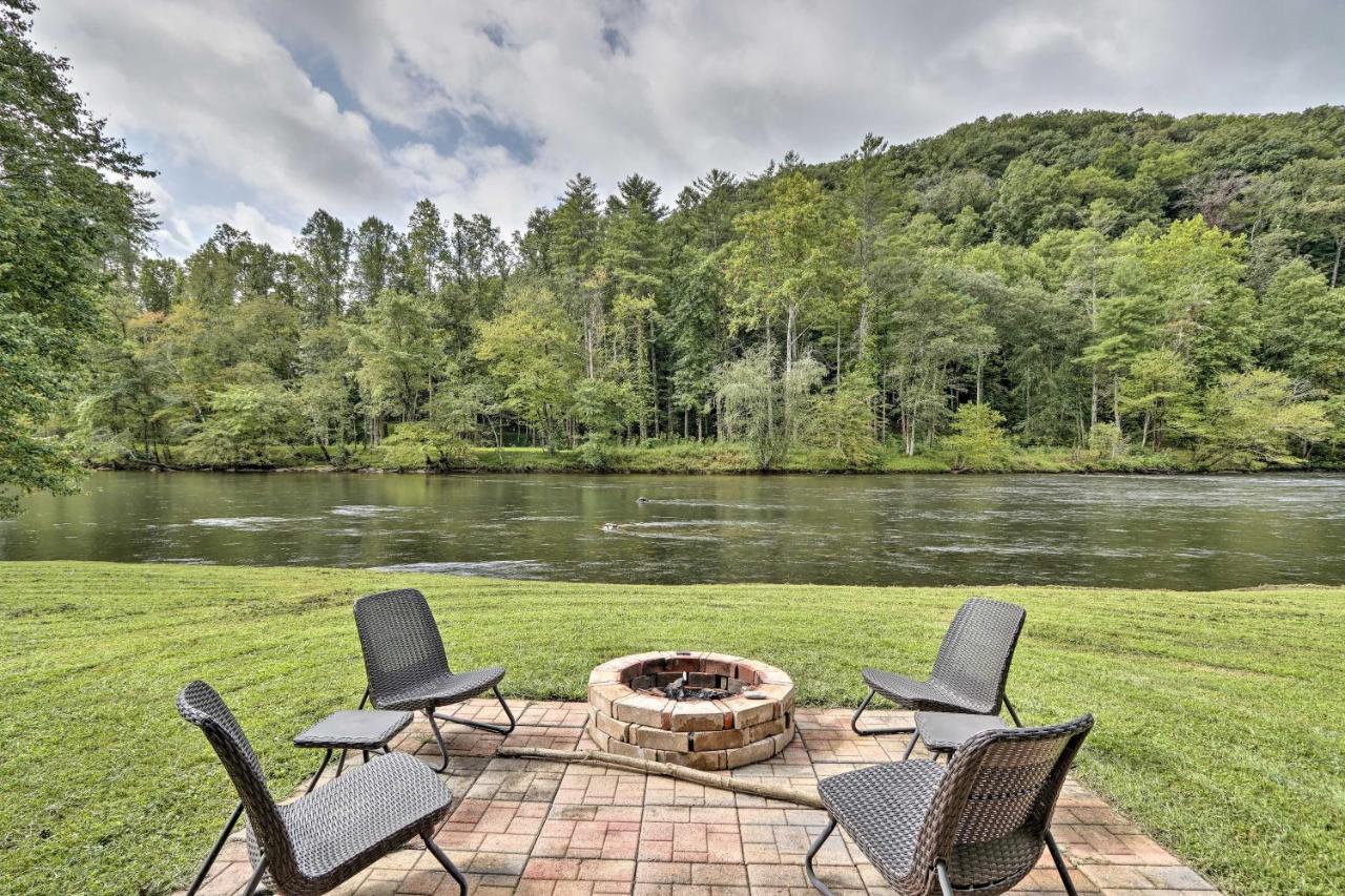 Rivers Edge - Ultimate Riverfront Getaway Hayesville Εξωτερικό φωτογραφία
